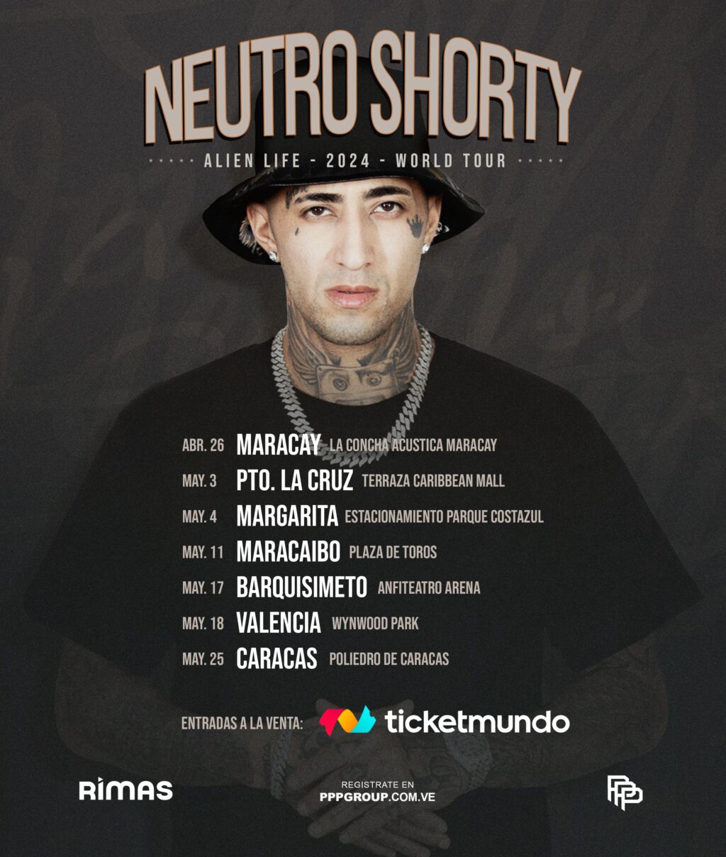 ¡Llegó el turno de Venezuela! Neutro Shorty está listo para iniciar su gira en su país natal