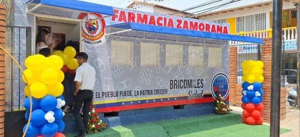 Abren en Barinas primera Farmacia Zamorana a través de las Bricomiles