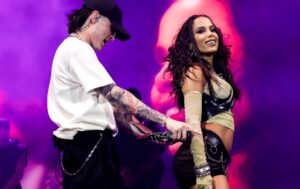 ¡Ahora sí! Anitta y Peso Pluma cautivan al público de Coachella con su baile sensual