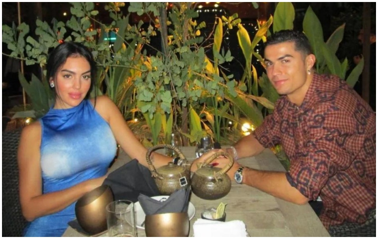 Cristiano Ronaldo queda mal parado por una fotografía que compartió su esposa Georgina Rodriguez