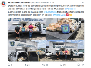 Desarticulada red que comercializaba ilegalmente productos Clap