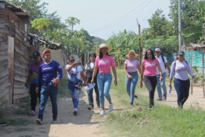 Despliegan campaña para frenar violencia contra las mujeres en Turmero