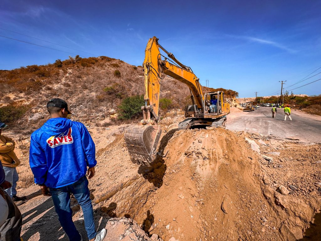 Iniciaron trabajos de reparación de falla de borde en Cumaná