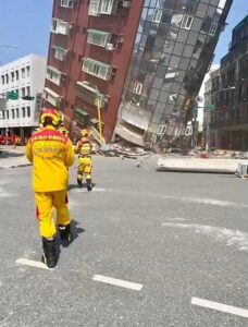 Terremoto en Taiwán dejó más de 9 fallecidos y 821 heridos