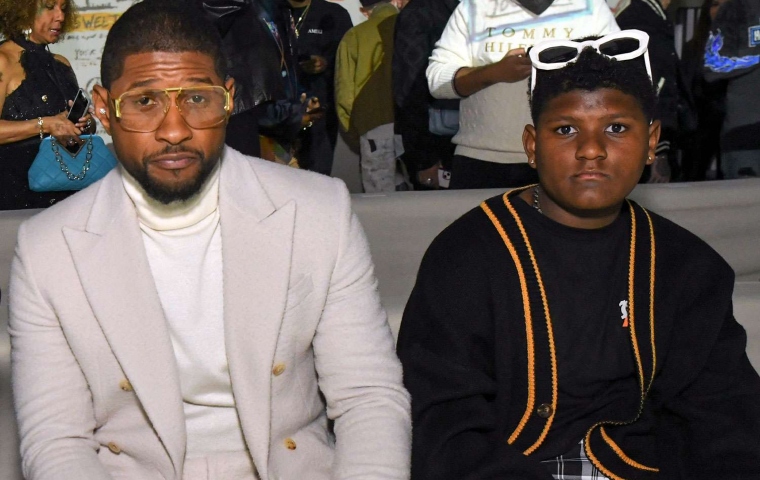 La graciosa anécdota que vivió Usher con su hijo de 15 años Naviyd Ely Raymond