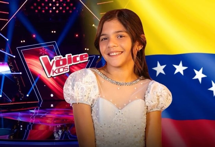 Victoria Sánchez, la niña venezolana que logró la mejor audición en el programa La Voz Kids Portugal