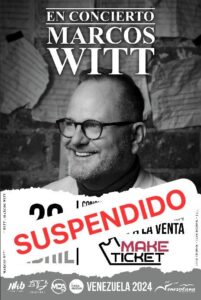 "Suspendido por causa sobrevenida" Marcos Witt no se presentará en Caracas
