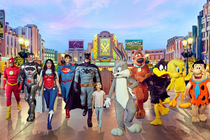 El parque temático interior más grande del mundo está en Abu Dabi, y tiene a Batman y a los Looney Toons