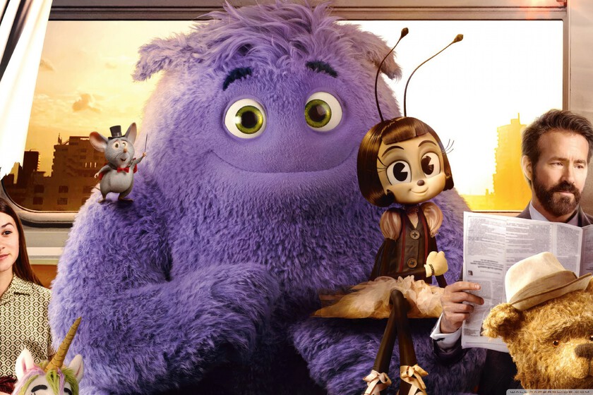 El público dicta sentencia sobre 'Amigos imaginarios' y afirma que es una de las mejores películas de 2024. Solamente hay dos con una valoración más alta que la película con Ryan Reynolds