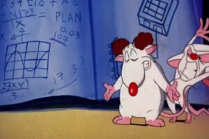 Los creadores de 'Pinky y Cerebro' odiaban a los ejecutivos de la cadena que les obligaban a hacer cambios. Tanto, que acabaron usando la propia serie para reírse de ellos