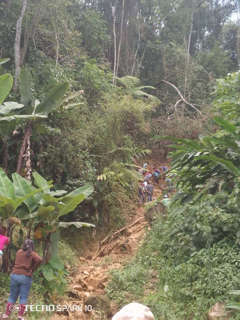 Adolescente fue tapiado por alud de tierra en Lara