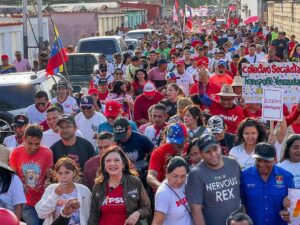 Barinas se movilizó en apoyo a Maduro 