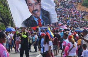 Bolivarenses recibieron a Maduro con celebración y calipso
