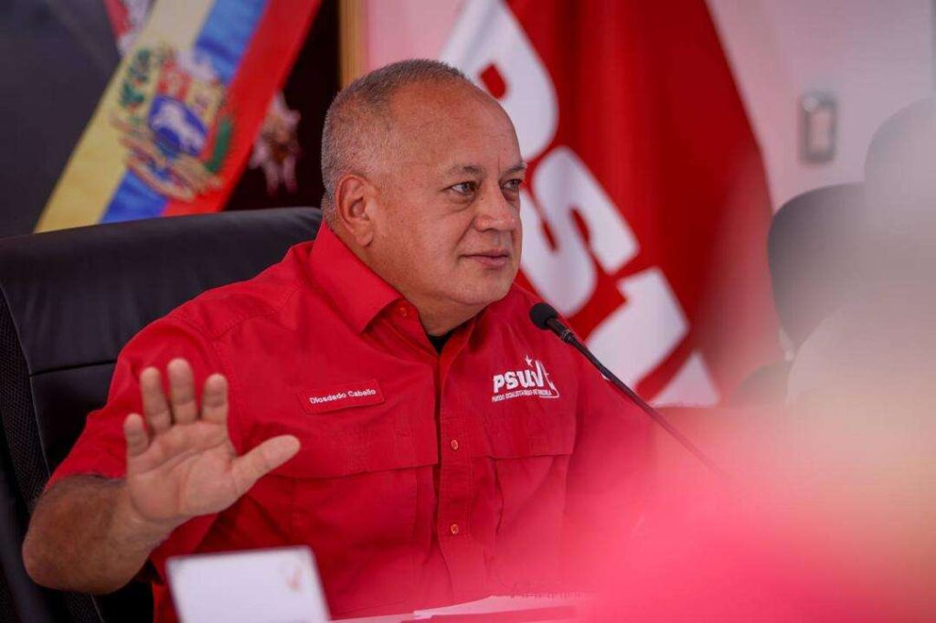 Diosdado Cabello: Venezuela se está levantando a pesar de los ataques