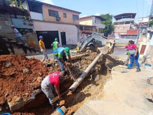 Ejecutan acciones para recobrar servicio hídrico en los Valles del Tuy