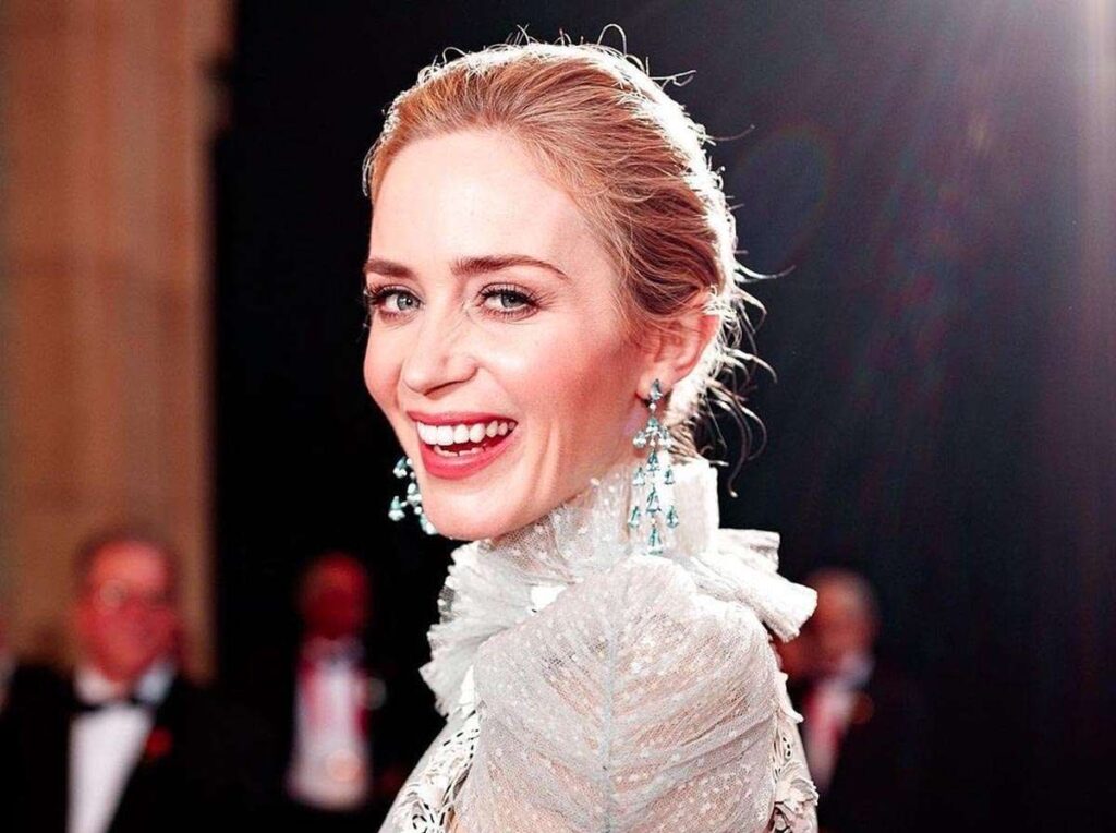 Emily Blunt reveló sentir nauseas al besar a algunos compañeros