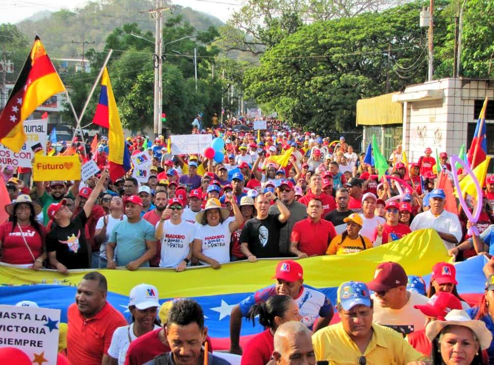 En Charallave tomaron las calles en rechazo a las sanciones