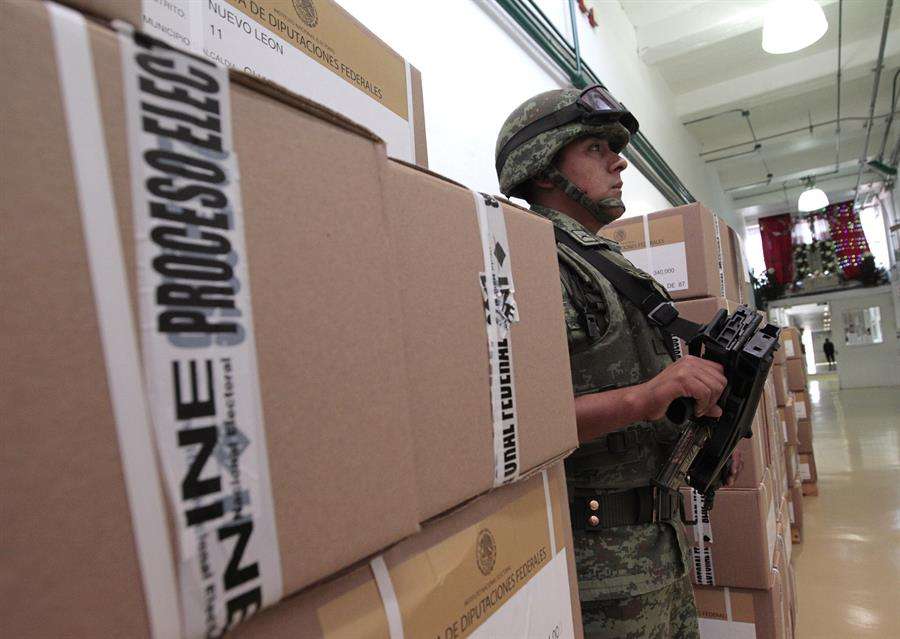 Extreman seguridad por elecciones de este domingo en México