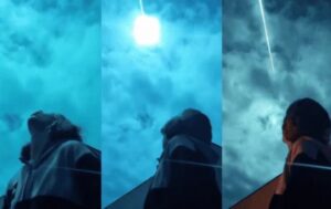 ¡Sin duda es el mejor video de su vida! Una chica capturó el momento en el que un meteorito iluminó el cielo de Portugal