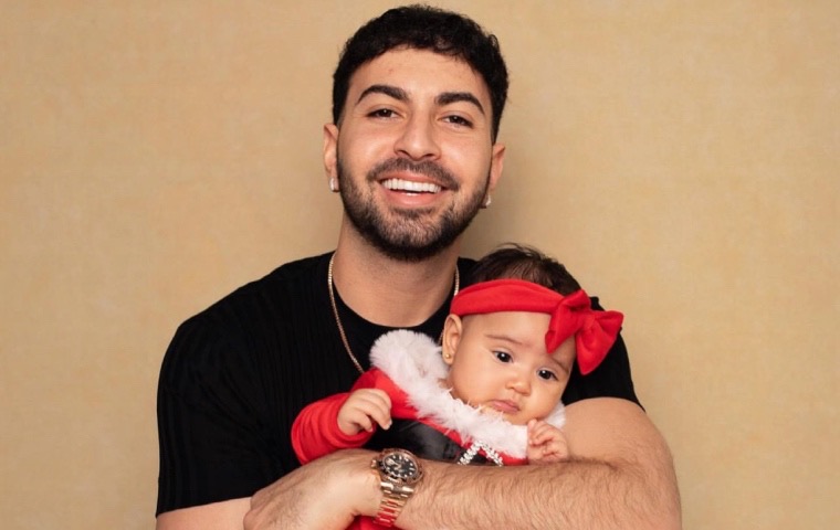 ¡Qué ternura! J Quiles comparte fotos con su hija Lyla