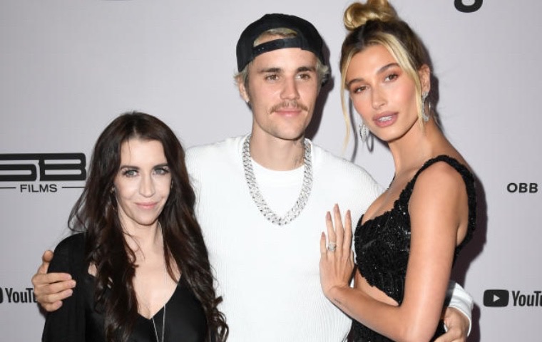 La madre de Justin Bieber comparte su emoción de convertirse en abuela