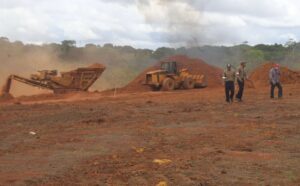 Inician operaciones en mina de bauxita La Carata en Upata