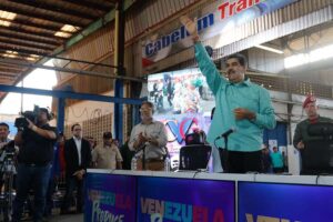 Maduro proclamó desde la CVG que los tiempos malos quedaron atrás