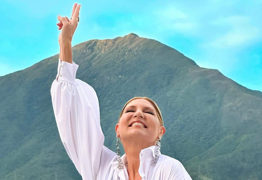 Maite Delgado difundió imágenes de las aventuras extremas que vivió en Venezuela