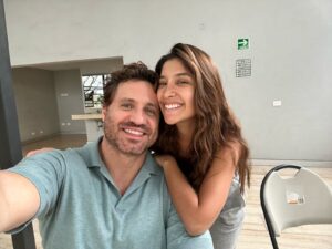 María Antonieta Hidalgo y Édgar Ramírez-Foto Cortesía