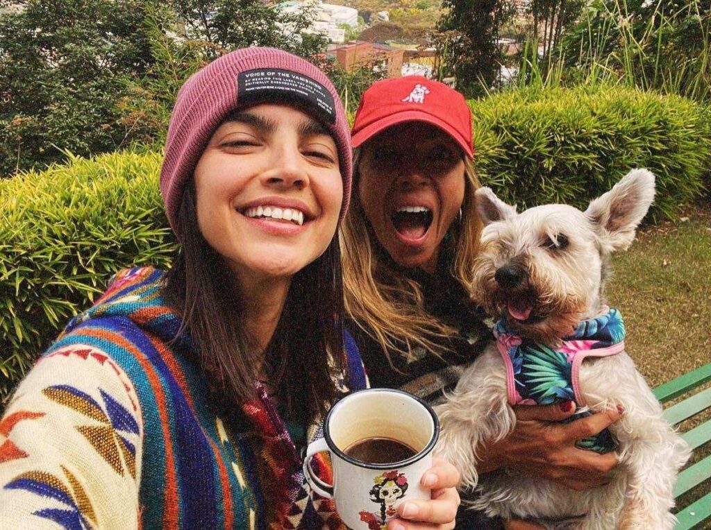 María Gabriela de Faría despidió a la última perrita de su infancia