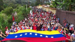 Mérida colmó las calles para apoyar a Maduro y rechazar las sanciones