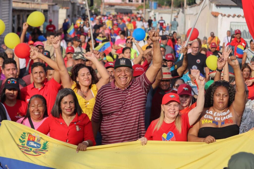 Pueblo del municipio García manifestó su apoyo al presidente Maduro