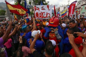 San Agustín salió a la calle en apoyo al Presidente Nicolás Maduro