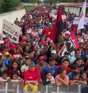 Santa Bárbara clama por el cese de sanciones y apoya a Maduro  