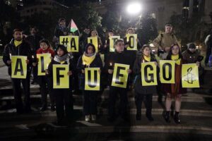 Universitarios chilenos pulsan por romper relaciones con Israel