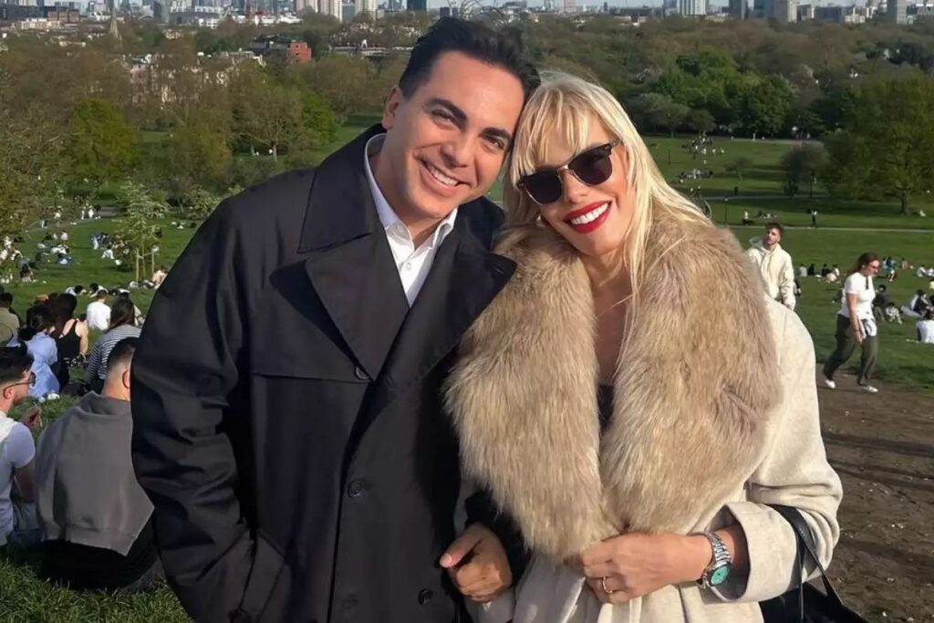 Cristian Castro y su expareja Ingrid Wagner- Foto Cortesía