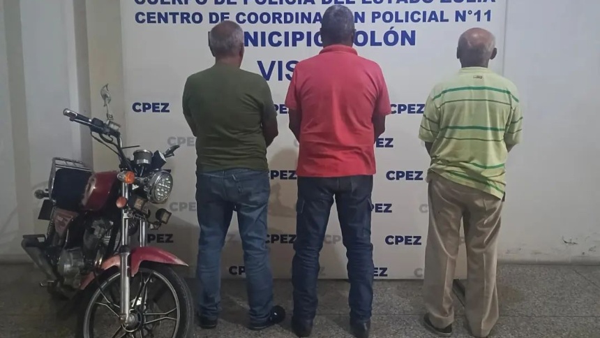 Capturan en Zulia a tres sexagenarios aberrados abusando de una niña