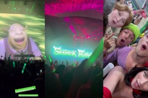 así es la Shrek Rave que ha conquistado a Estados Unidos y a la que las estrellas de Hollywood no se pueden resistir