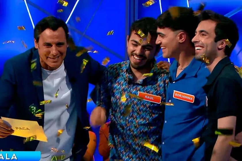 'Reacción en cadena' rompe récords con los Mozos de Arousa, que hacen historia con el último bote