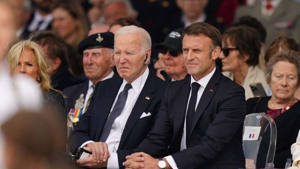 Biden y Macron discrepan sobre que Ucrania ataque objetivos en Rusia