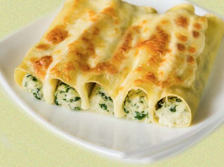 Canelones rellenos de vegetales - Últimas Noticias