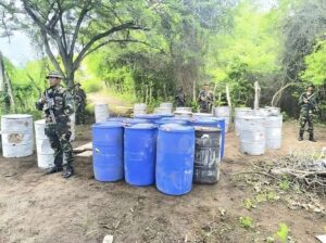 Capturaron a cuatro e incautaron 61 panelas