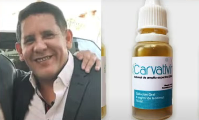 ¡Gotas mágicas! Los fabricantes del Carvativir cayeron presos por corrupción