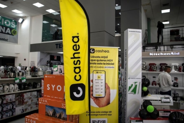 Cashea lanza modelo "más cuotas" que permitirá adquirir productos hasta con seis meses de financiamiento