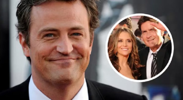 Señalan a exesposa de Charlie Sheen por la muerte de Matthew Perry