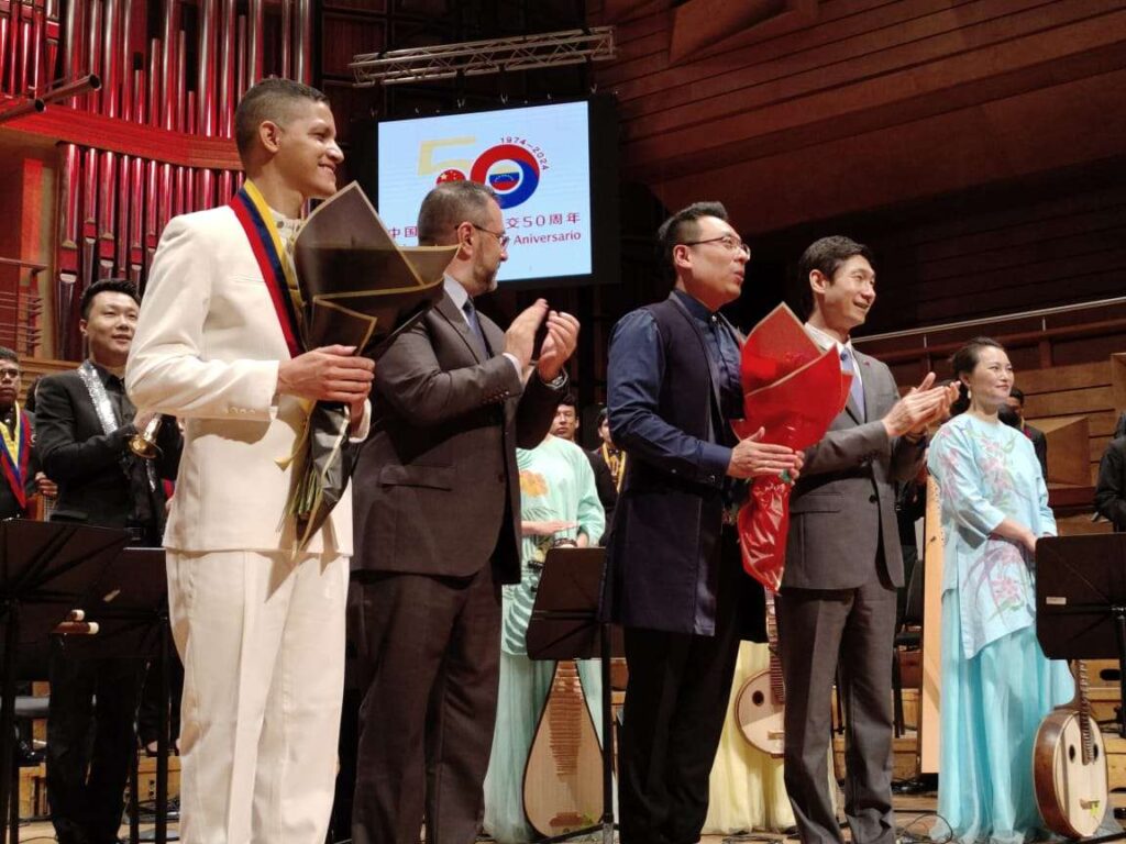 Concierto binacional inicia celebración por 50 años de amistad entre China y Venezuela