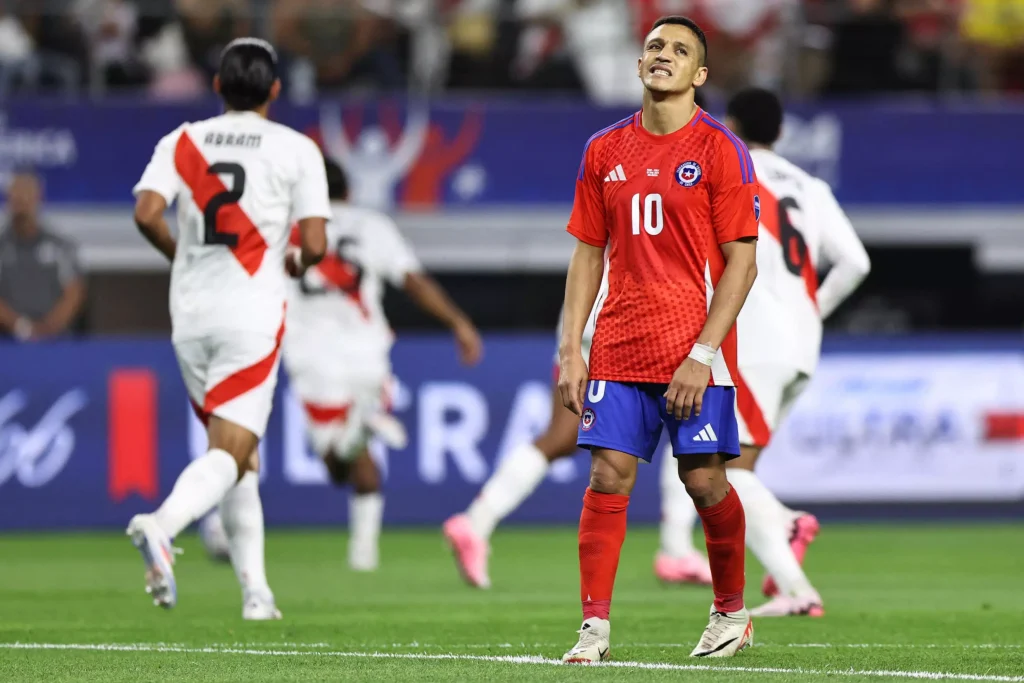 Perú y Chile empate sin goles