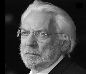 Falleció el actor Donald Sutherland