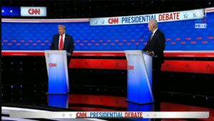 El caluroso debate entre Donald Trump y Joe Biden