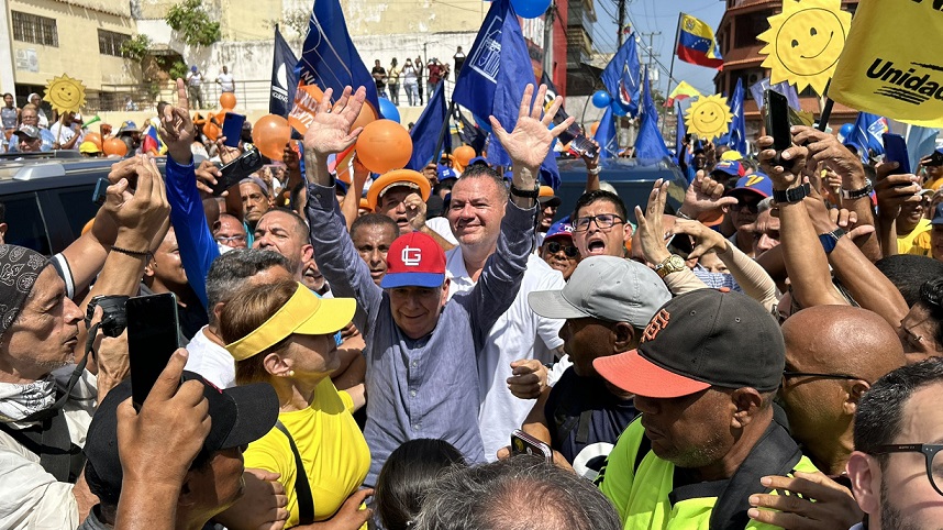 Edmundo González visitó a La Guaira este sábado 8 de junio